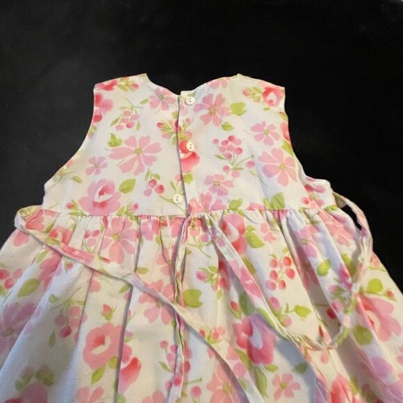 Sophie Dess baby girl toddler pink floral sleeveless dress,‎ size 2T - Picture 7 of 9